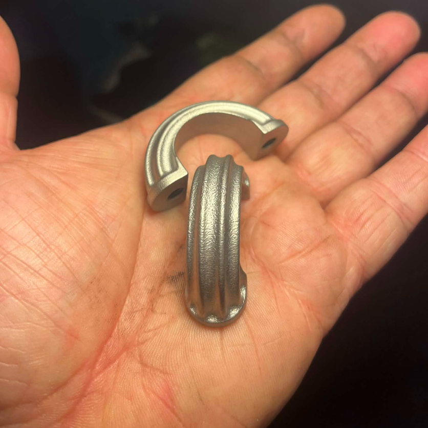 Handlebar Clamps - Triumph Nacelle Yokes - The "Churro" Clamps