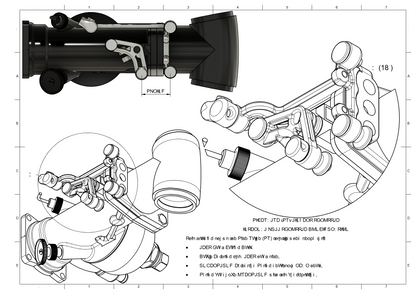 Boomerang Snap Back Throttle - Linkert M Series Carbs