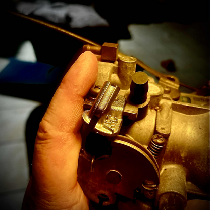 Carburettor Throttle Bracket - Keihin "Butterfly" Harley Carbs