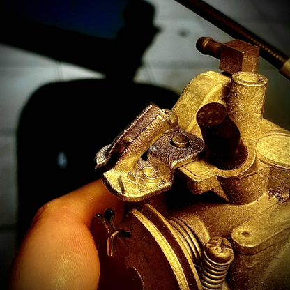 Carburettor Throttle Bracket - Keihin "Butterfly" Harley Carbs